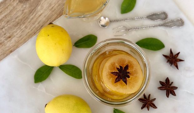 Yıldız anasonlu limon reçeli