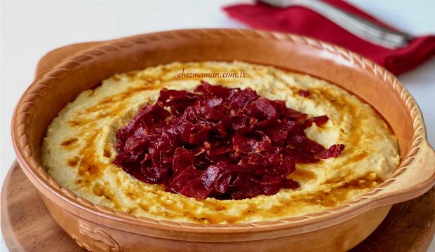Pastırmalı humus