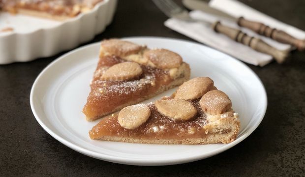 Şeftali marmelatlı tart nasıl yapılır?