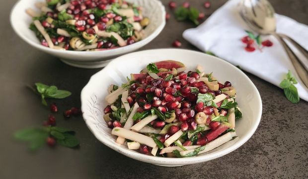 Narlı turp salatası nasıl yapılır?