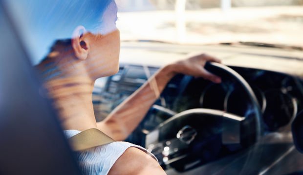 Trafikte kadın olmak!