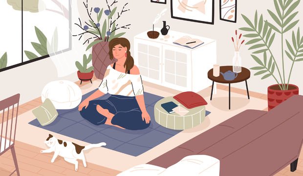 Evde pratik için meditasyon uygulamaları