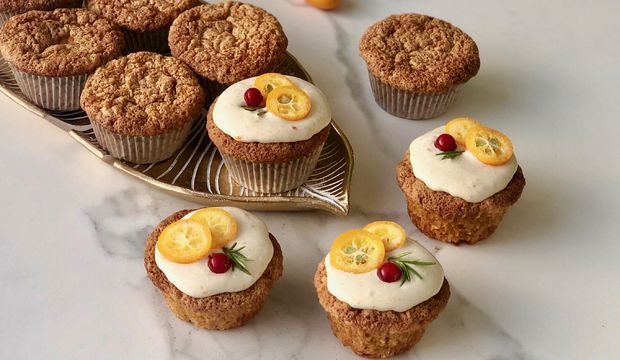 Havuçlu kremalı muffinler