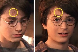 Harry Potter filmlerindeki çekim hataları