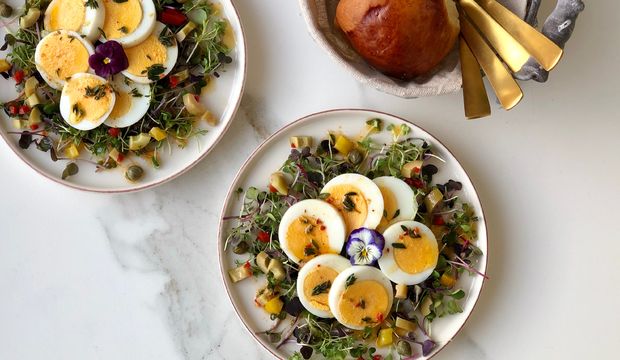 Yumurta salatası nasıl yapılır?