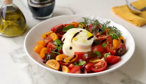 Caprese salatası