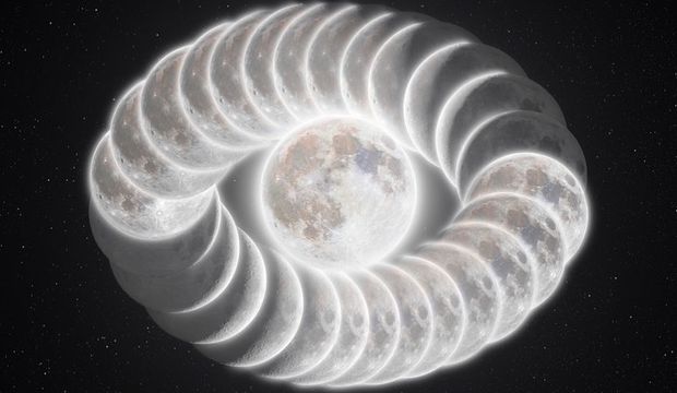 Ay'ın en güzel evreleri