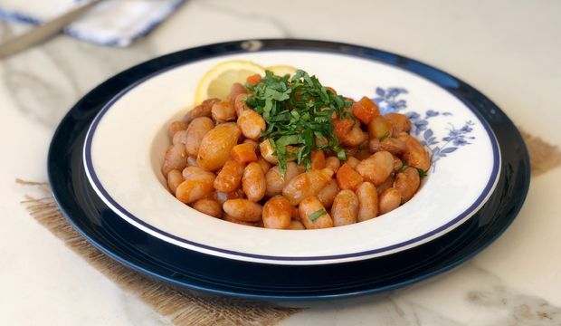 Arpacık soğanlı barbunya pilaki