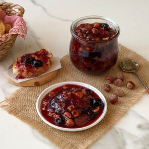 Fırında kavrulmuş fındıklı sonbahar reçeli 