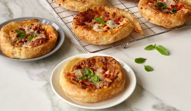 Hazır yufkayla pratik pizza