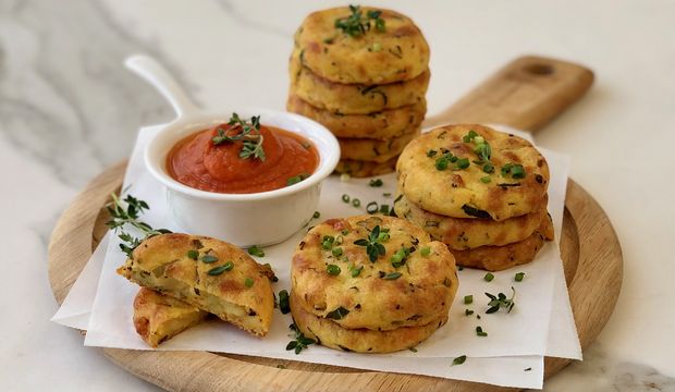 Peynirli patates köftesi