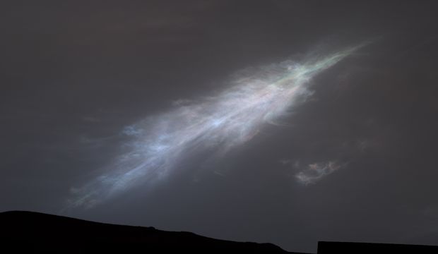 Mars'ta günbatımı ilk kez görüntülendi