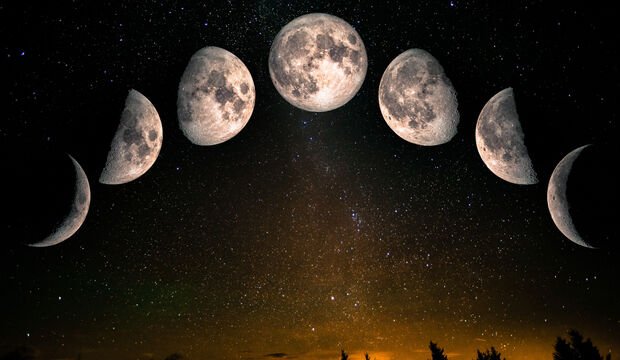 Doğum günündeki Ay fazı ve Ay evreleri