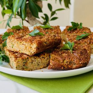 Tahinli kabaklı ekmek 