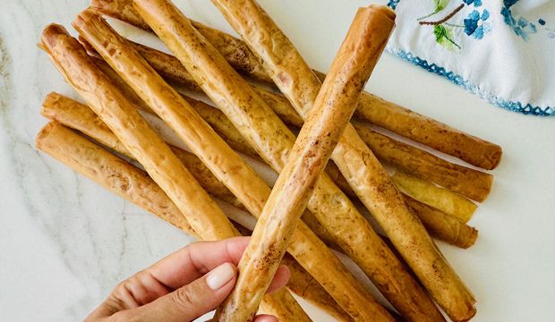 Baklava yufkasıyla pratik galeta tarifi