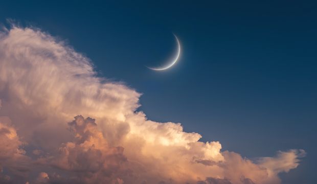 27 Nisan 2025 Boğa burcunda Yeniay