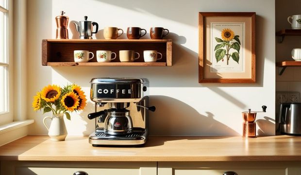 Kahve köşesi nasıl yapılır? Kahve köşesi nasıl dekore edilir?