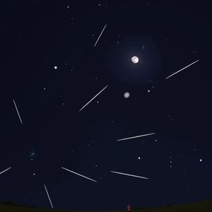 Gökyüzünde "Gülen yüz" hizalanması!