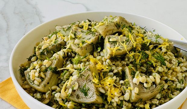 Enginarlı bulgur pilavı 