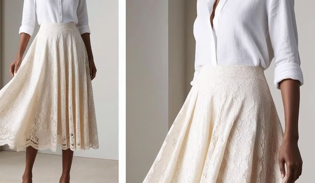 Dantel etek nasıl kombinlenir?