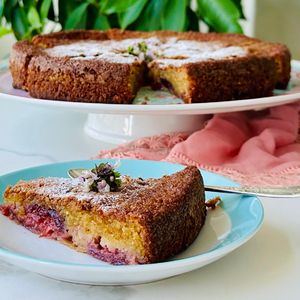 Mürdüm erikli sonbahar keki