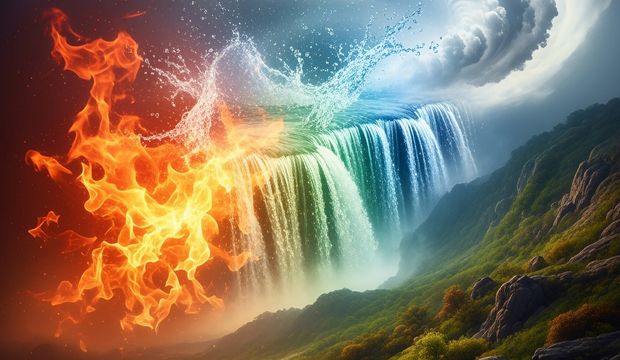 4 element, 4 varoluş hali