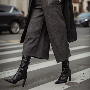 Diz üstü çizmeler nasıl kombinlenir?