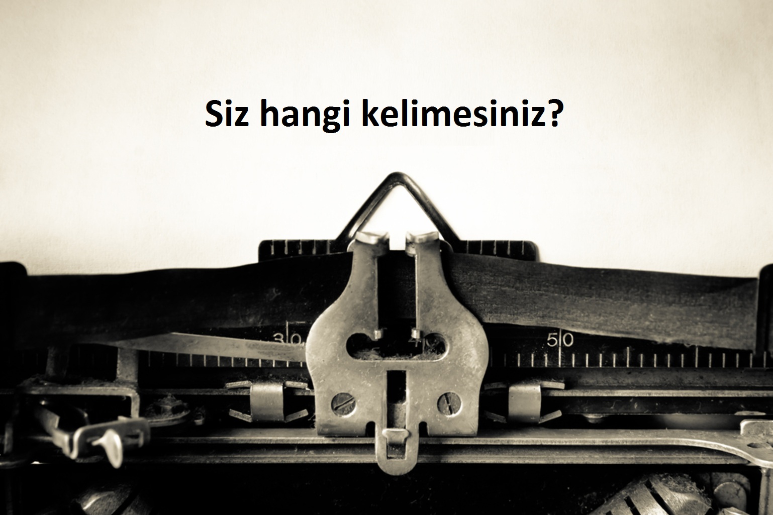 Sizi en iyi anlatan kelime hangisi?